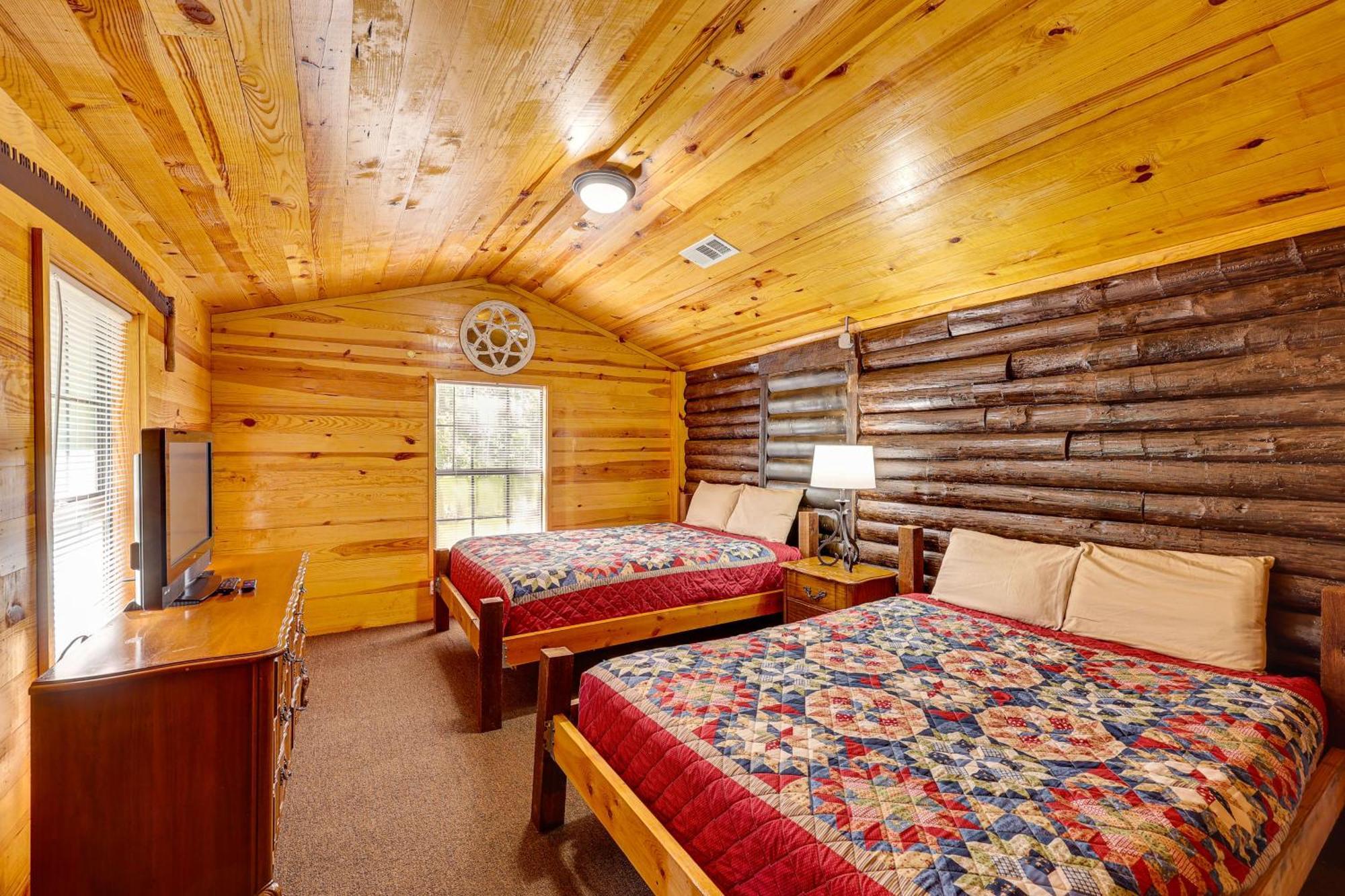 Arkansas Log Cabin Rental Near Lake Greeson! Mount Moriah Exterior photo