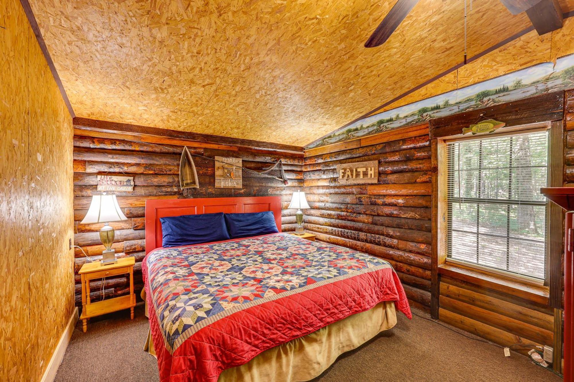 Arkansas Log Cabin Rental Near Lake Greeson! Mount Moriah Exterior photo