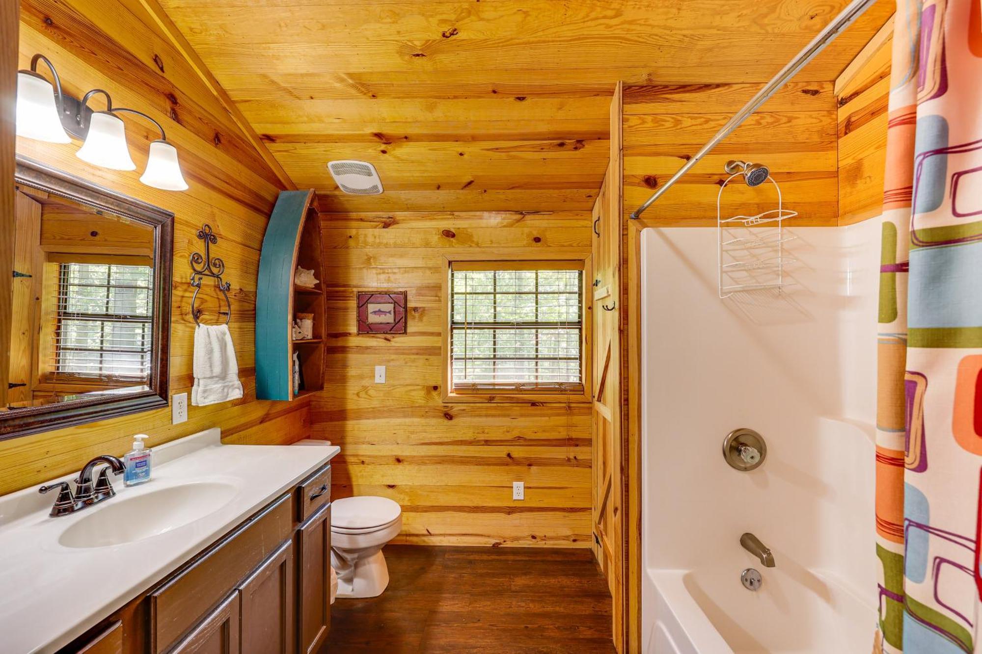 Arkansas Log Cabin Rental Near Lake Greeson! Mount Moriah Exterior photo