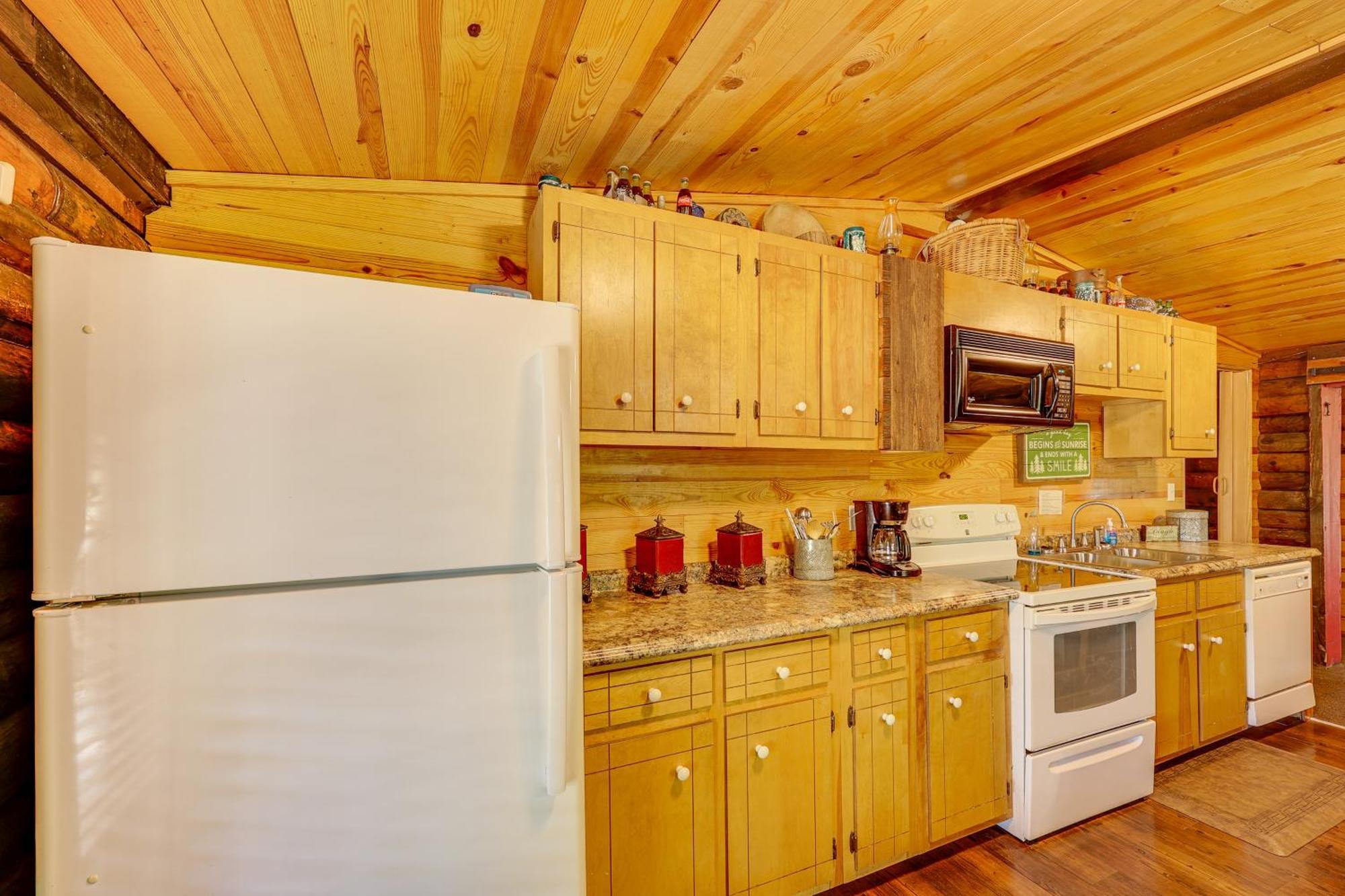Arkansas Log Cabin Rental Near Lake Greeson! Mount Moriah Exterior photo