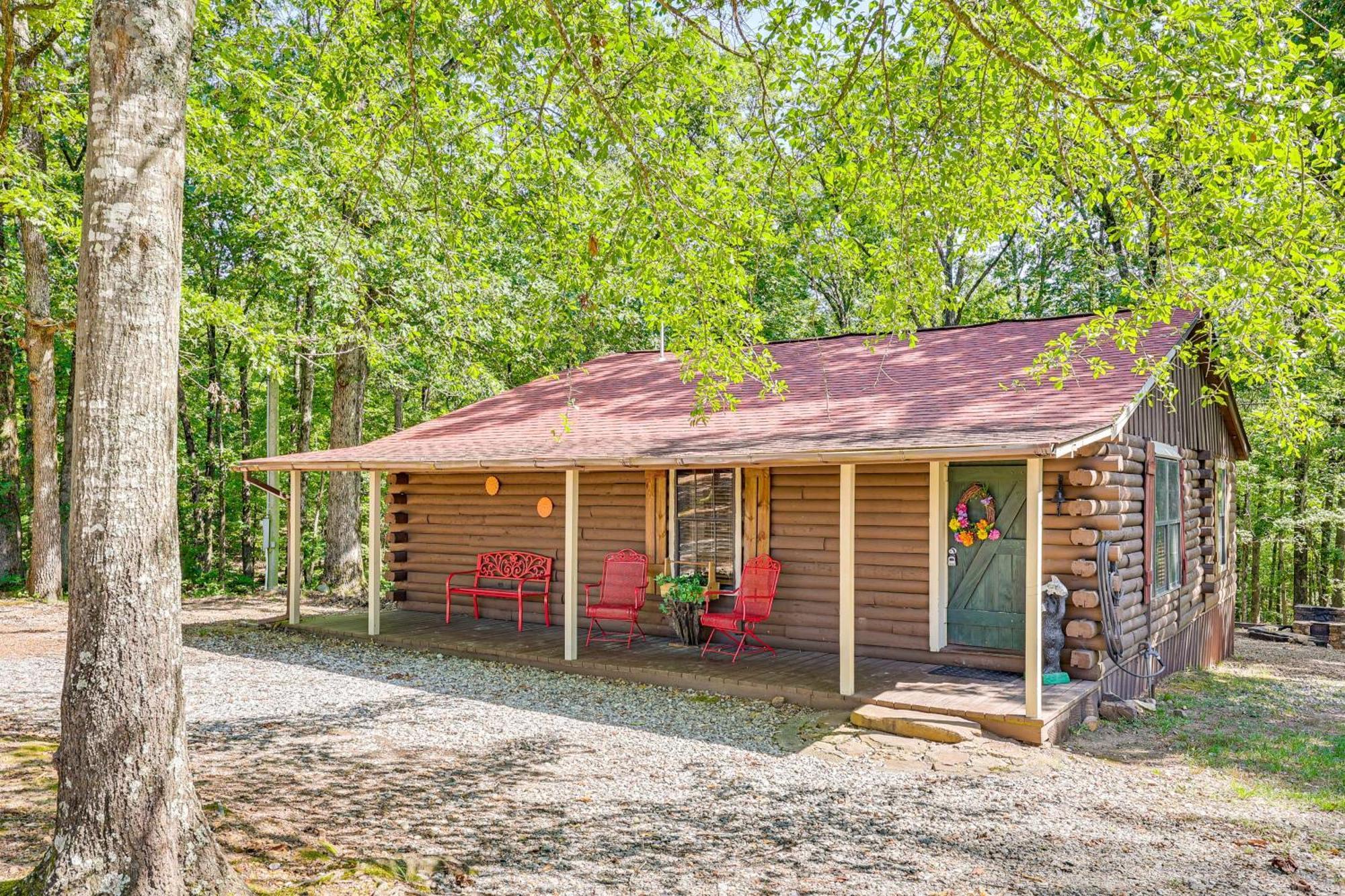 Arkansas Log Cabin Rental Near Lake Greeson! Mount Moriah Exterior photo