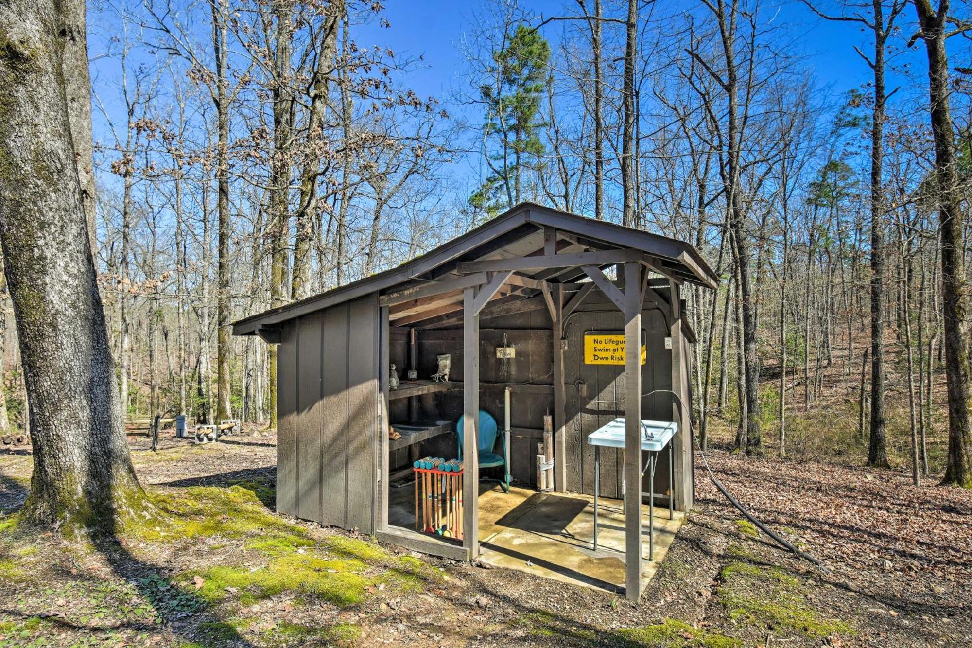 Arkansas Log Cabin Rental Near Lake Greeson! Mount Moriah Exterior photo